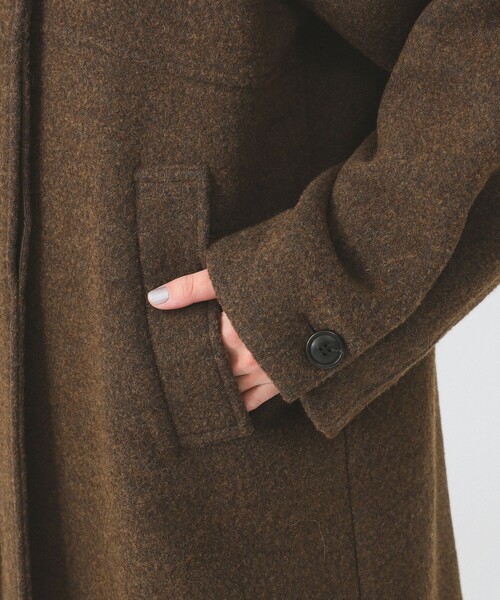 Ray BEAMS（レイビームス）の「スタンドカラー シングル コート