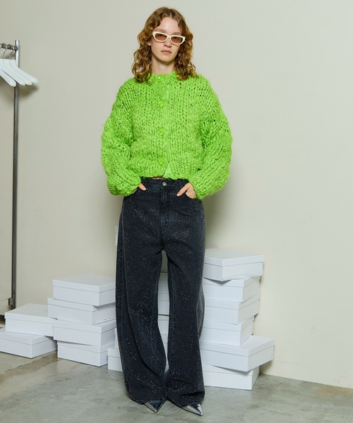 Hand Slub Knit Cardigan / ハンドスラブニットカーディガン