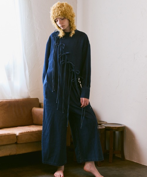 PERNA（ペルナ）の「デニムオールインワン（つなぎ/オールインワン