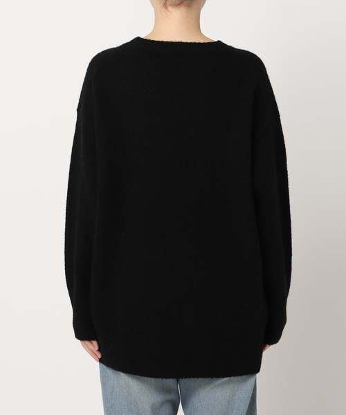 FRAMeWORK（フレームワーク）の「アルパカ混ロゴインターシャニット