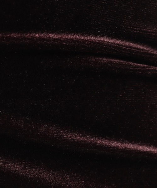 anuans（アニュアンス）の「サイドカットアウトベロアワンピース（水着