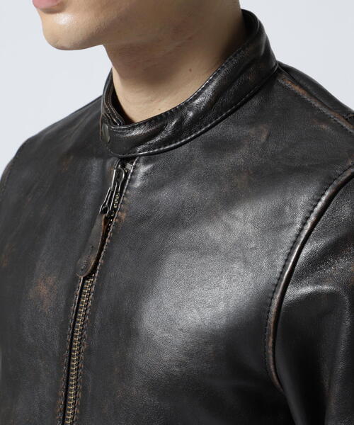 AVIREX（アヴィレックス）の「【直営店限定】AGED LEATHER SINGLE