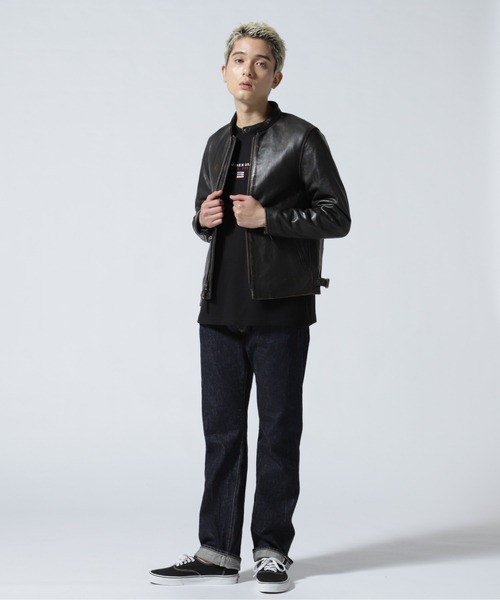 AVIREX（アヴィレックス）の「【直営店限定】AGED LEATHER SINGLE