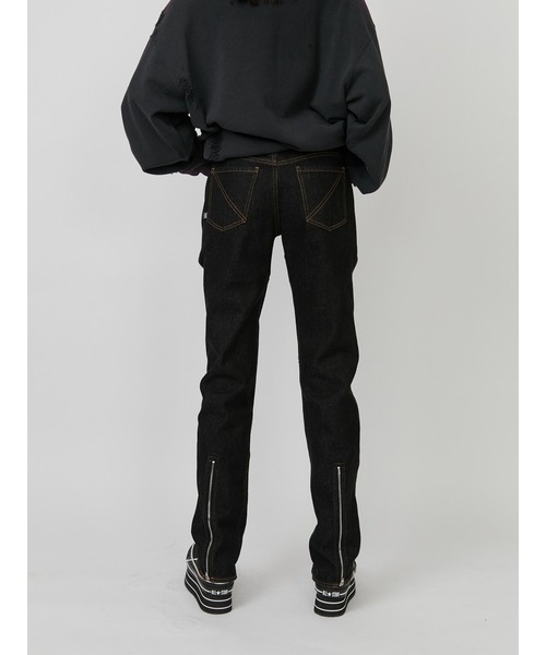 PAMEO POSE（パメオポーズ）の「Kicks Lace Up Pants（デニムパンツ