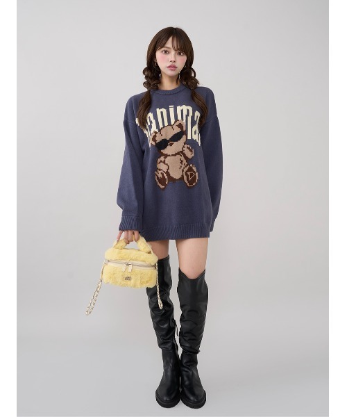 Danimalベアニットプルオーバー（ニット/セーター）｜Darich