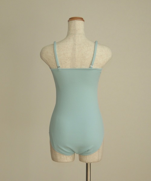 フロントリボンワンピーススイムウェア【RL】（水着）｜RiLi（リリ）の