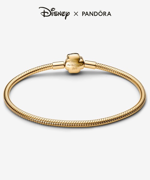 ディズニー 美女と野獣 ローズ スネークチェーン ブレスレット