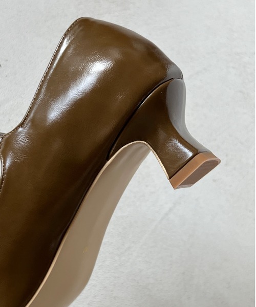 square toe maryjane pumps / スクエアトゥ メリージェーン パンプス