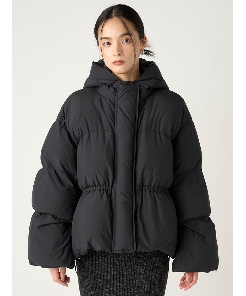 FRAY I.D（フレイアイディー）の「フードドロストショートダウンコート