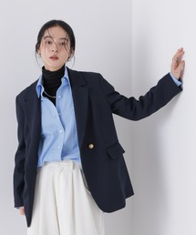 NANO universe｜ナノユニバースのテーラードジャケット（ブルー