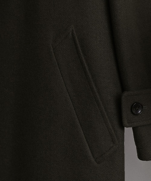 SMOOTH MELANGE WRAP COAT（その他アウター）｜WYM LIDNM（ウィム バイ