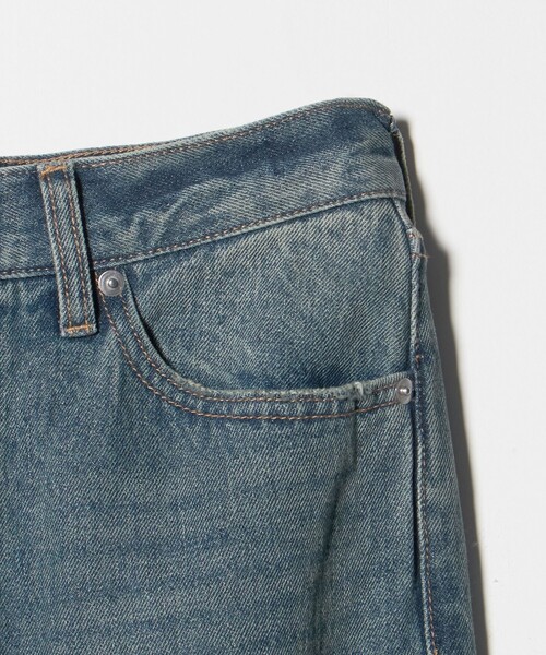 ATTISESSION＞スリム ストレート デニム パンツ（その他パンツ