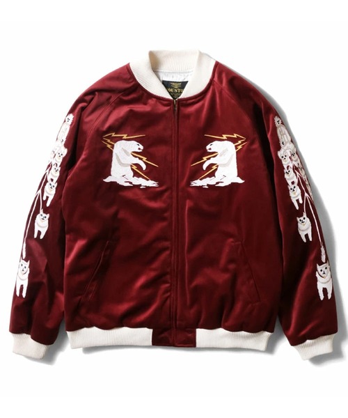 HOUSTON ヒューストン VELVETEEN ALASKA SOUVENIR JACKET 別珍