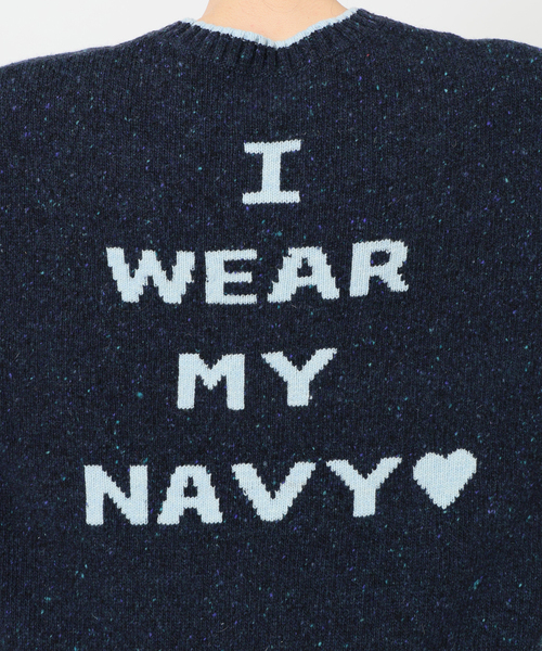 追加》ロゴインターシャニット（ニット/セーター）｜Spick & Span