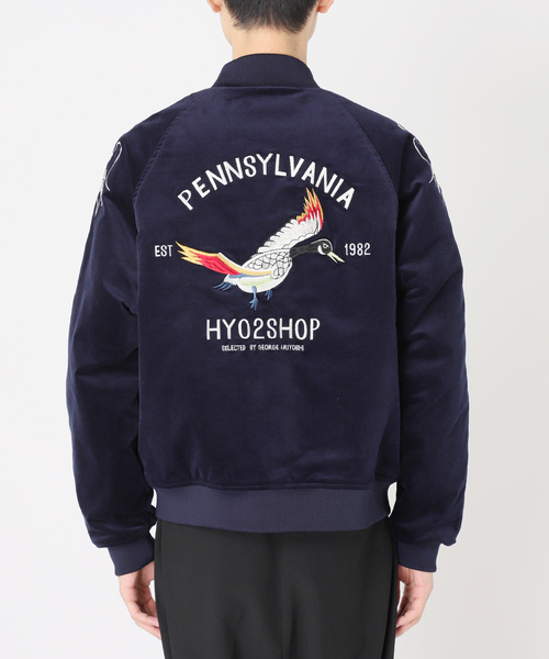 B.C STOCK（ベーセーストック）の「HYO-HYO スーベニアジャケット