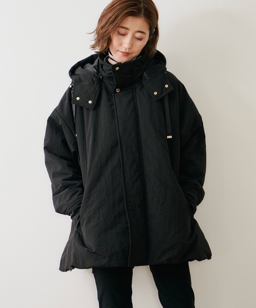 セール】3wayパファーフレアオーバーコート（ダウンジャケット/コート