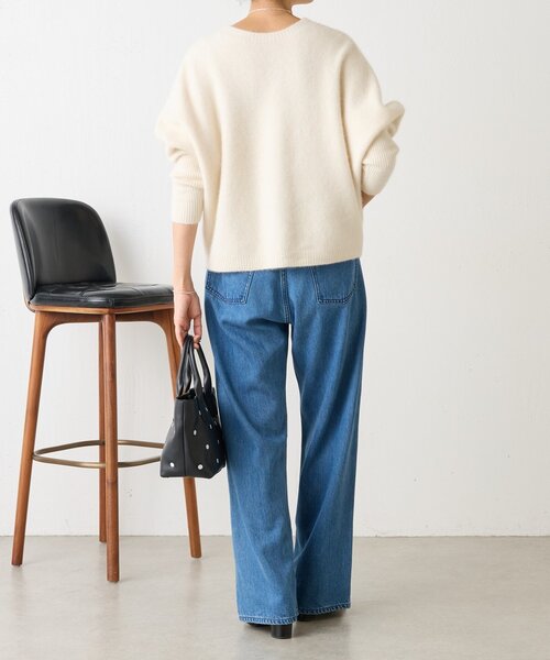 BEARDSLEY（ビアズリー）の「FOXウール後ろボタンニット（ニット