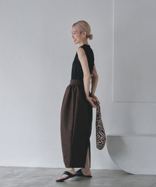 TODAYFUL（トゥデイフル）の「ハイウエストバルーンスカート（スカート