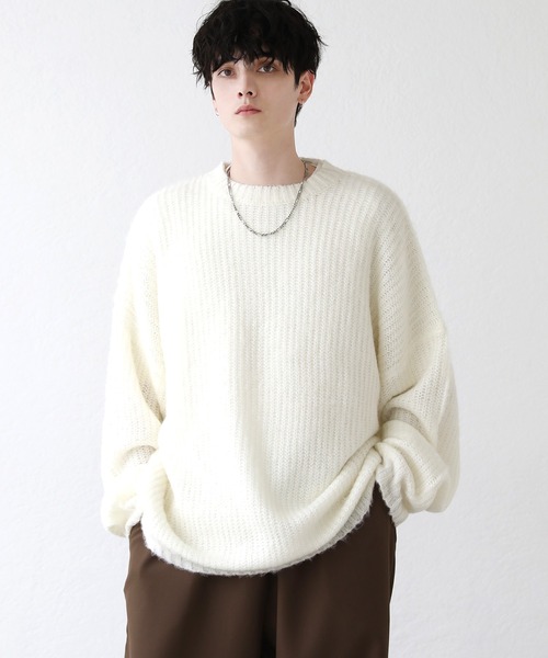 モヘアライクオーバーサイズニット（ニット/セーター）｜ASTRONOMY