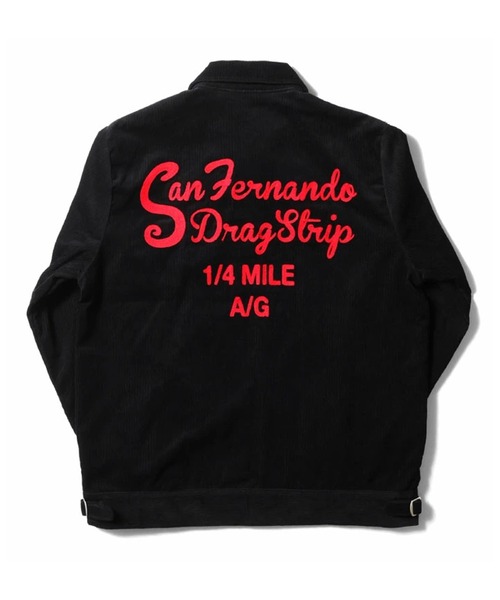 セール】HOUSTON ヒューストン CORDUROY EMBROIDERY JACKET チェーン