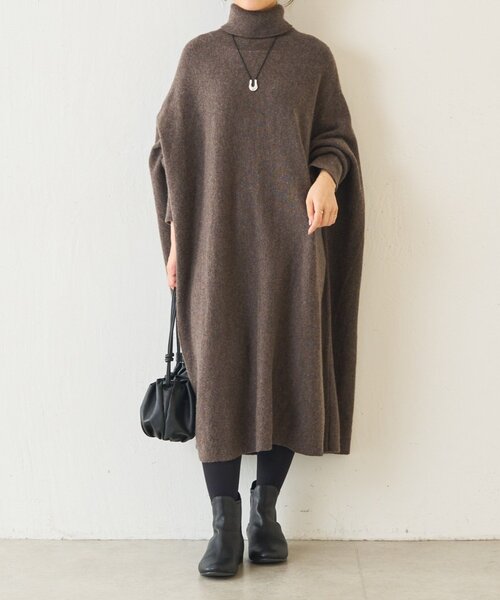 セール】タートルビッグニット(ロング)（ニット/セーター）｜BEARDSLEY