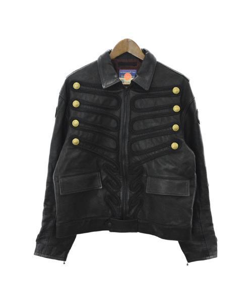 ブランド古着】ナポレオンレザーライダースジャケット（ライダース