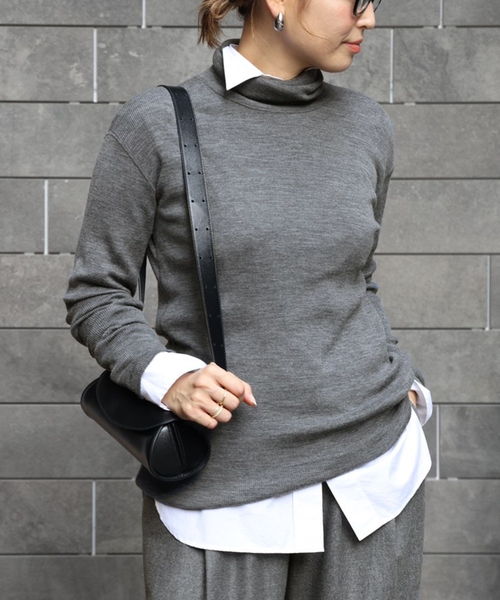 追加 rib タートル（Tシャツ/カットソー）｜Deuxieme Classe