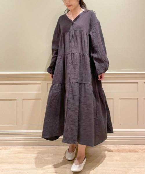 gelato pique（ジェラートピケ）の「マタニティガーゼワンピース