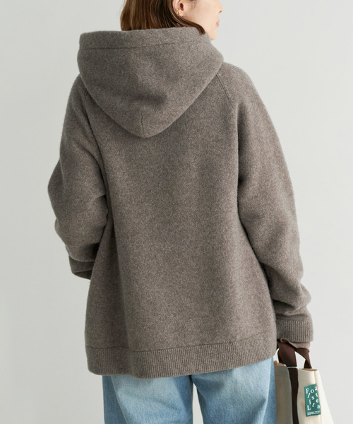 Deuxieme Classe（ドゥーズィエムクラス）の「Knitted フーディー