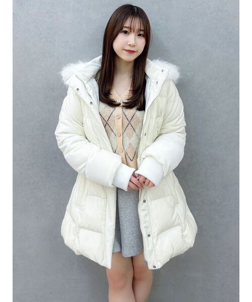 セール】ウエストマークレディダウンコート（ダウンジャケット/コート