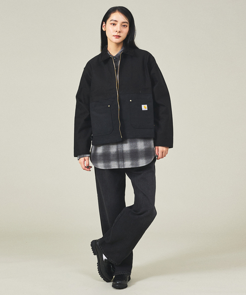 Carhartt/カーハート】 Upcycled Work Jacket / Unisex Design