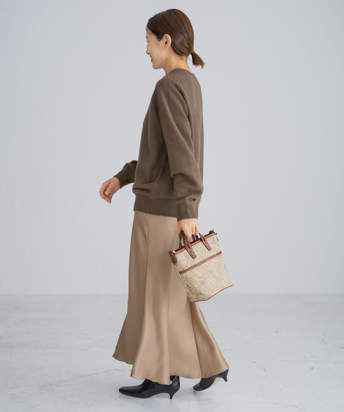 IENA（イエナ）の「SUPER180 クルーネックプルオーバー（ニット