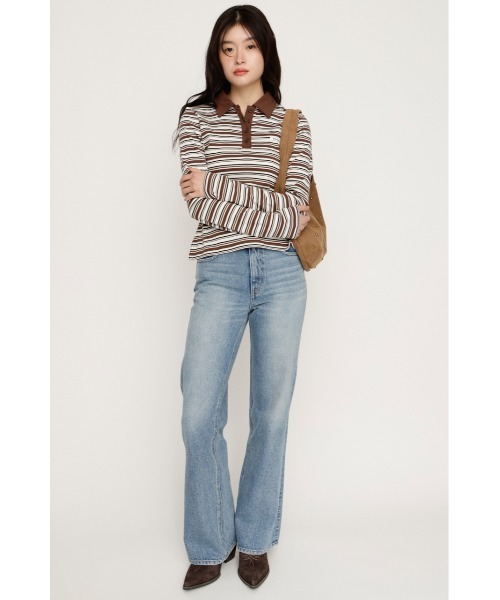 MICHIXSLY JW STRAIGHT PT ミチスライジャストウエストストレート