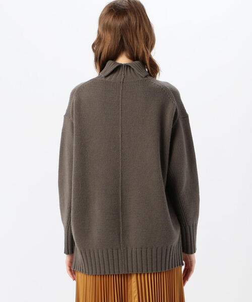 MACPHEE（マカフィー）の「ラムカシミヤ タートルネックプルオーバー