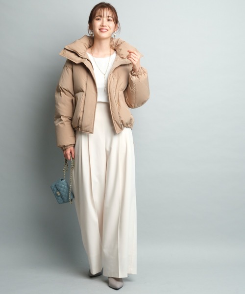 JUSGLITTY（ジャスグリッティー）の「撥水ショートダウン（ダウン