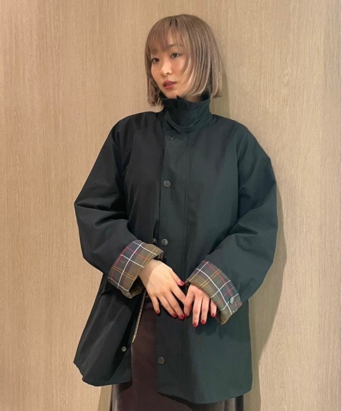 FRAY I.D（フレイアイディー）の「【Barbour】ミドルレングス