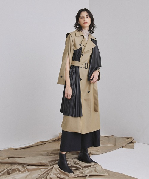 UNITED TOKYO（ユナイテッドトウキョウ）の「バイカラーハーフケープ