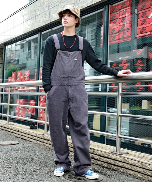 8(eight)（エイト）の「ベーシックデニムオーバーオール（ユニ