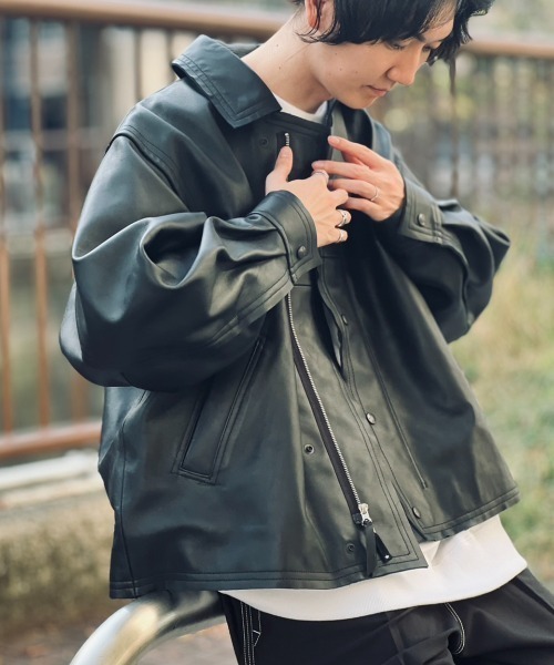 schott（ショット）の「【CONVERSE TOKYO×Schott】LAMB LEATHER JACKET