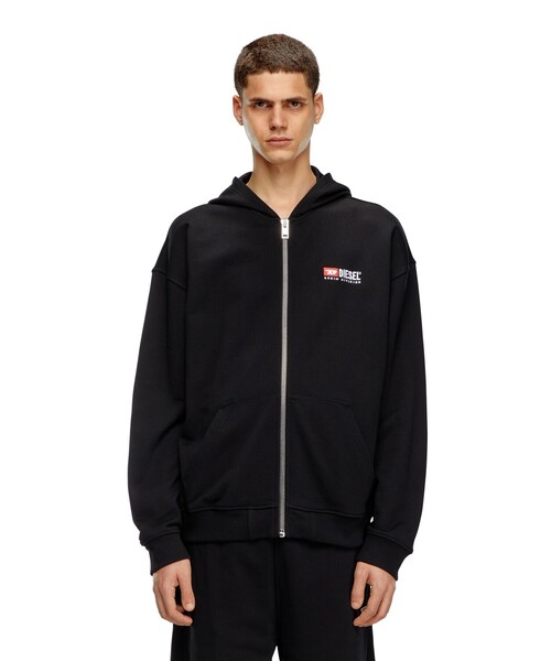 DIESEL（ディーゼル）の「メンズ スウェット パーカー（パーカー