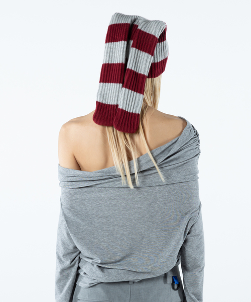 セール】irojikake/イロジカケ TWO FINGERS CAP（ニットキャップ