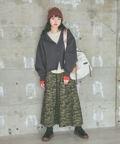 エアバルーンWジップパーカー（パーカー）｜niko and（ニコアンド