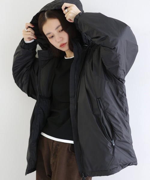 セール】ダブルジップ2wayソロナ中綿ジャケット（ダウンジャケット