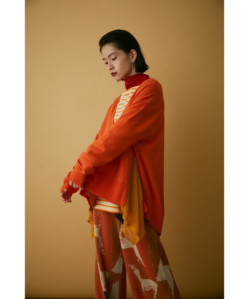 HeRIN.CYE（ヘリンドットサイ）の「Frill knit cardigan（カーディガン