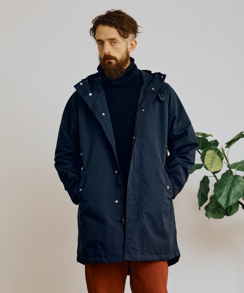 シルエットで魅せる！男女問わず楽しめる定番モッズコート＞【SIERRA