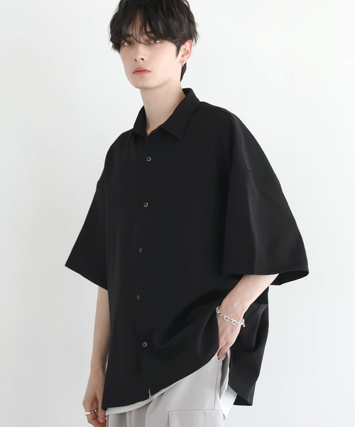 セール】リラクシングハーフスリーブレギュラーシャツ（シャツ