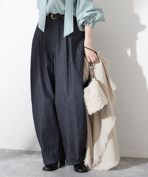 追加》デニムカーブパンツ（デニムパンツ）｜journal standard L