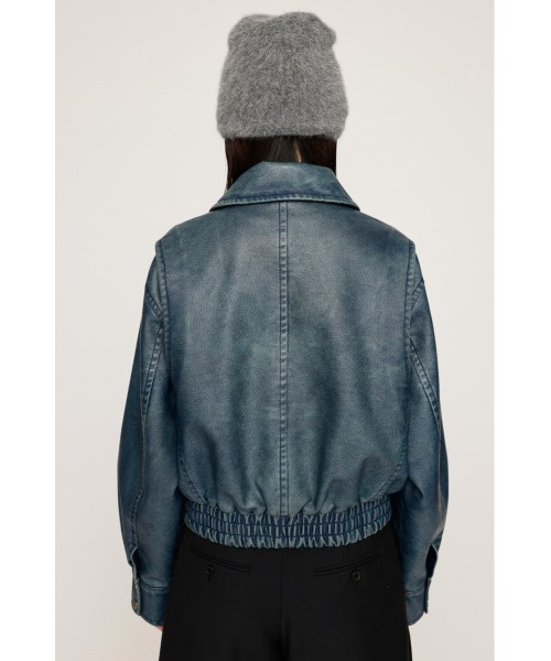 SLY（スライ）の「【2サイズ展開】AGING F/LEATHER FLIGHT JK