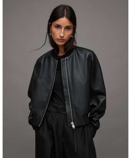 ALLSAINTS（オールセインツ）の「ORTEN LEATHER BOMBER JACKET | ORTEN