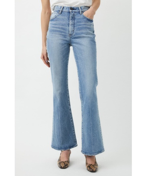 MOUSSY（マウジー）の「MVS FLARE L／BLU（デニムパンツ）」 - WEAR